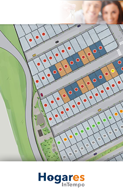 Caso Hogares Intempo - plano del conjunto con disponibilidad por unidad
